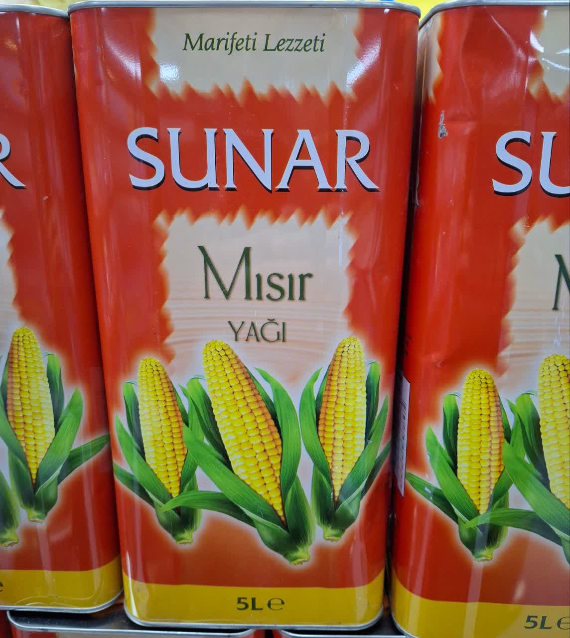 روغن مایع ذرت SUNAR ترکیه